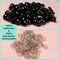 200pcs 20mm Black Safety Eyes with Washers – Large Plastic Crochet Craft Eyes for Amigurumi, Dolls, Stuffed Animals & DIY Projects